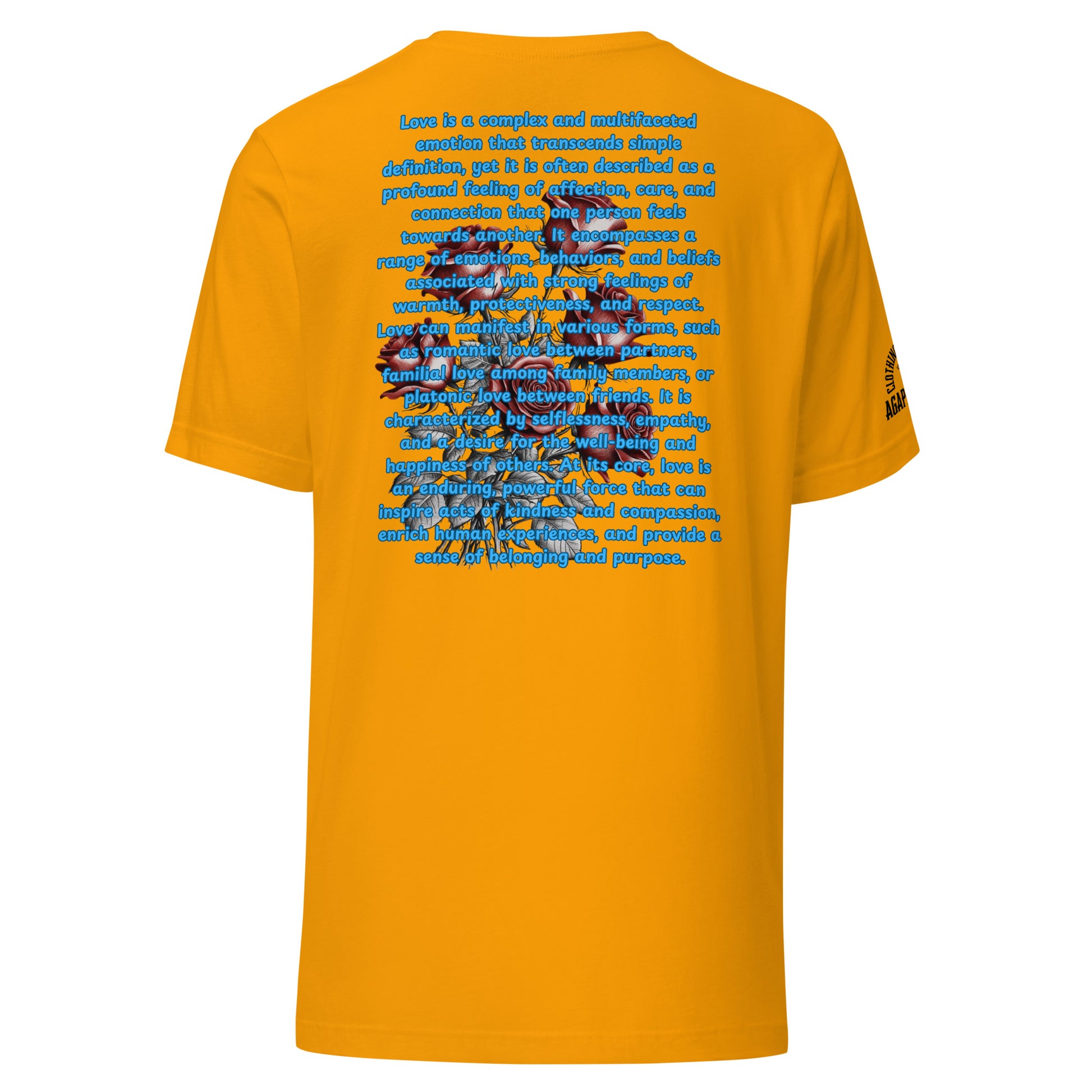 Divine reflection in fabric – Agape Seven’s What Is Love tee