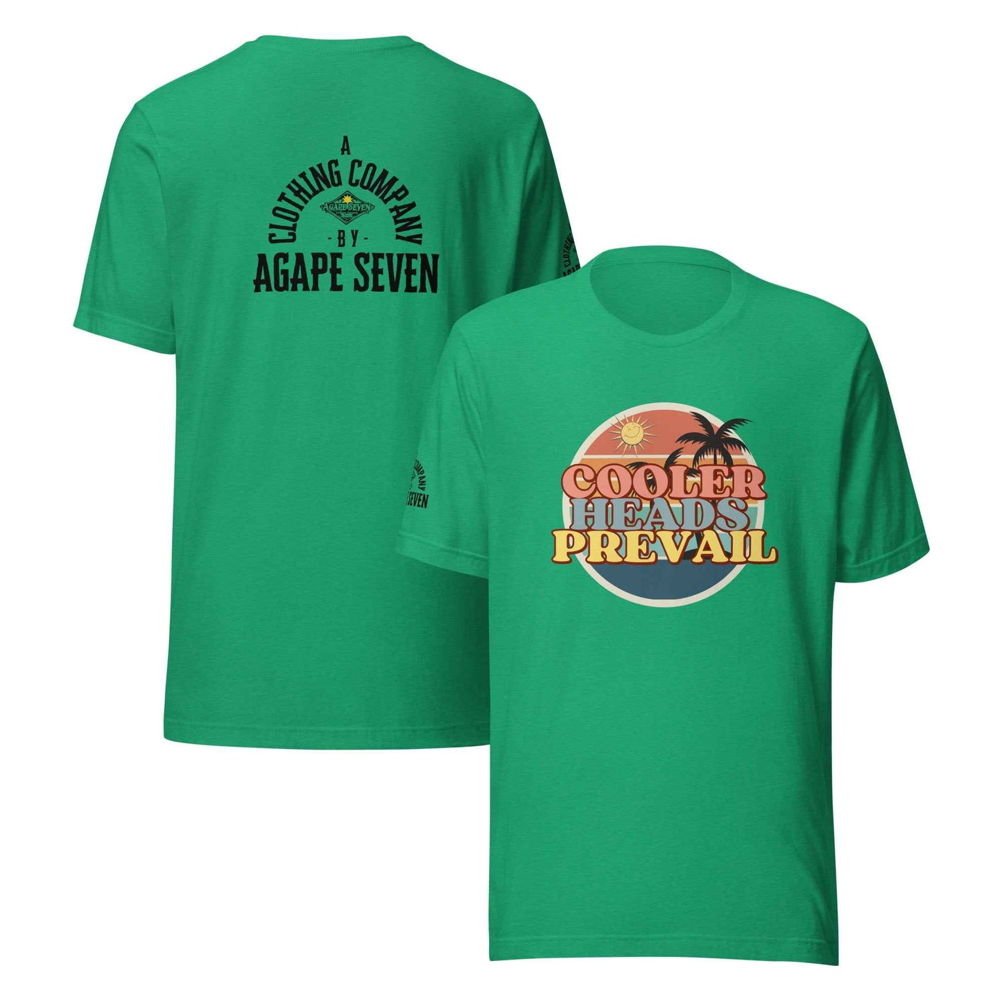 Cooler Heads Prevail by Agape Seven Clothing Company t shirt