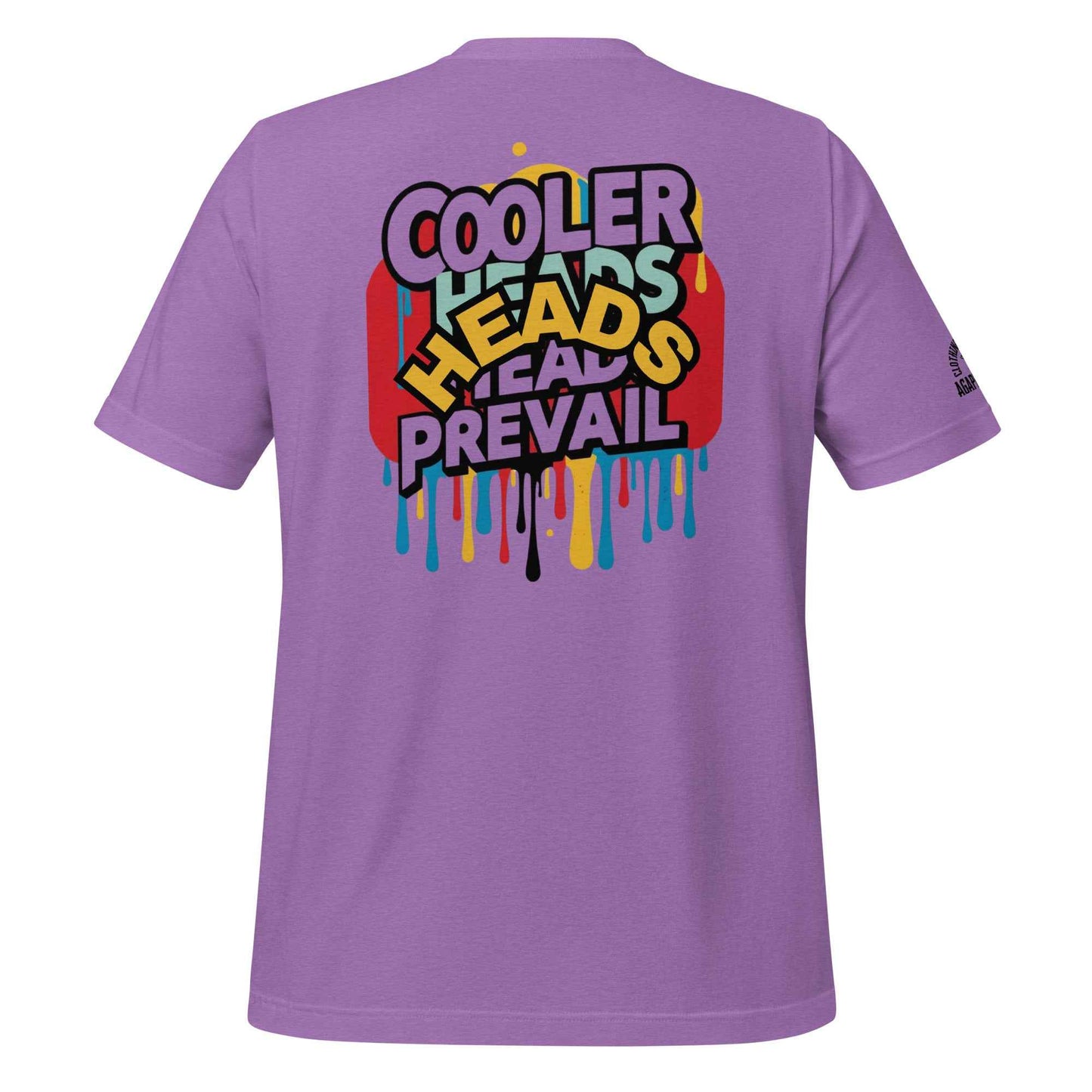 Cooler Headz Prevail by Agape Seven Clothing Company Unisex t shirt