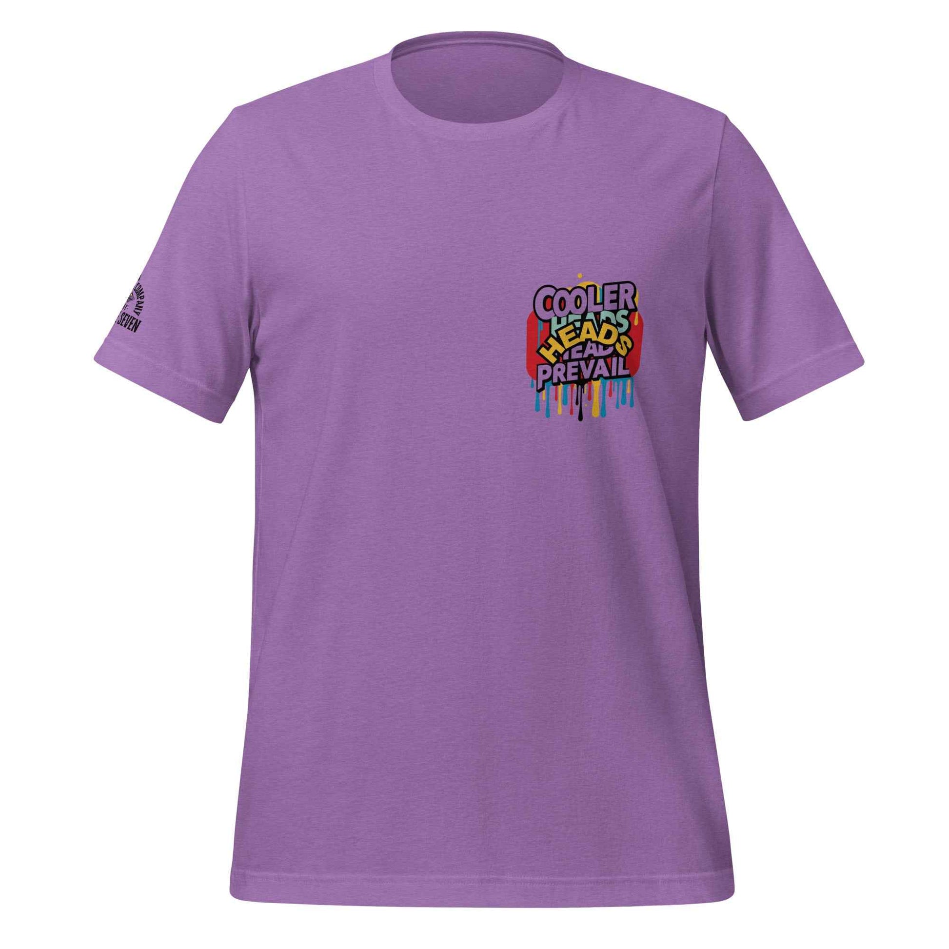 Cooler Headz Prevail by Agape Seven Clothing Company Unisex t shirt