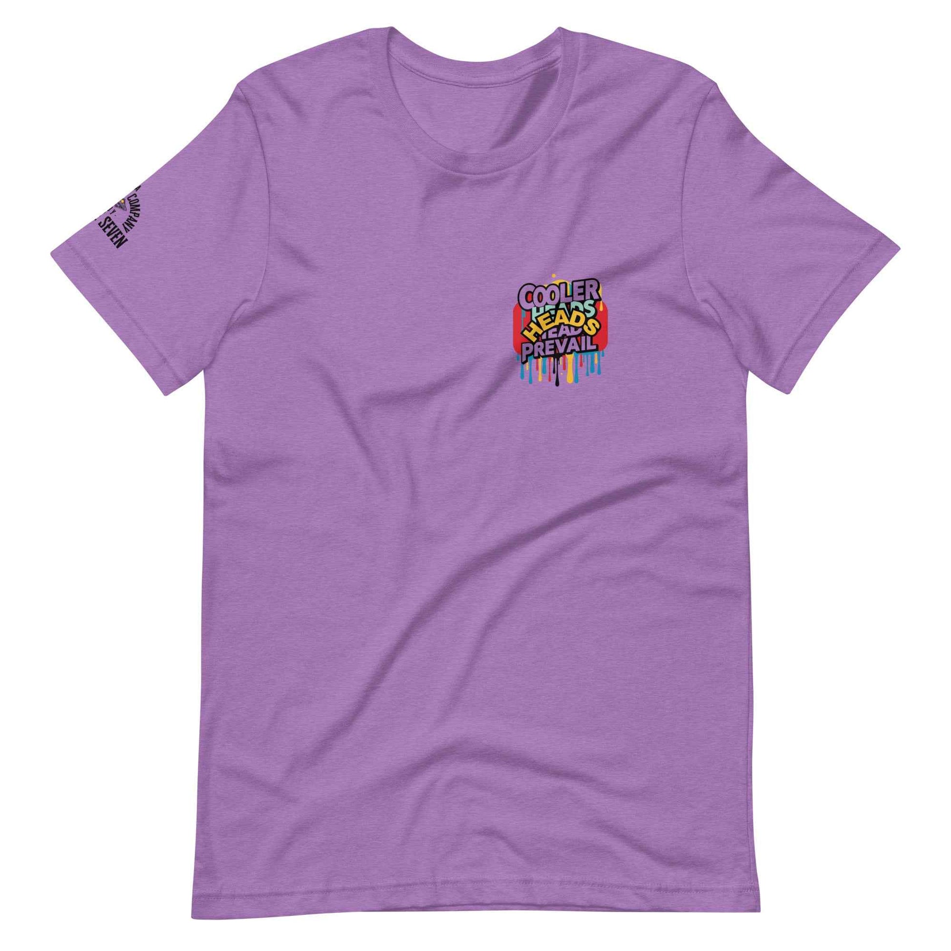 Cooler Headz Prevail by Agape Seven Clothing Company Unisex t shirt