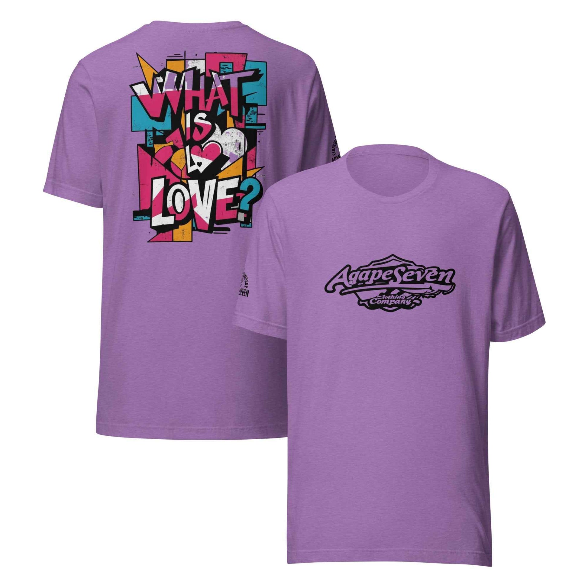 What is Love by Agape Seven Clothing Company Unisex T Shirt