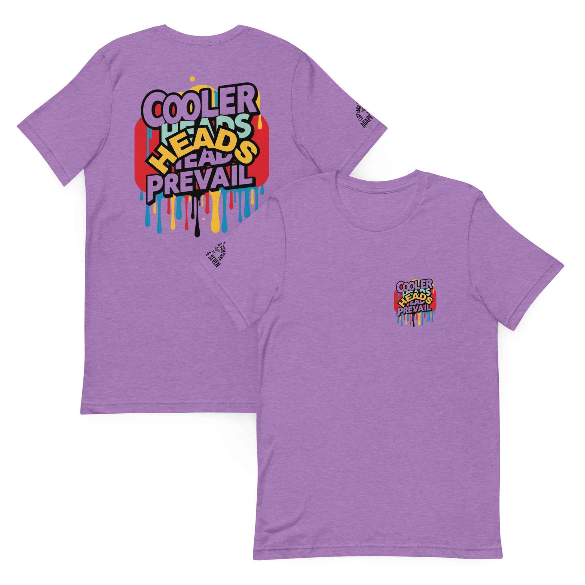 Cooler Headz Prevail by Agape Seven Clothing Company Unisex t shirt