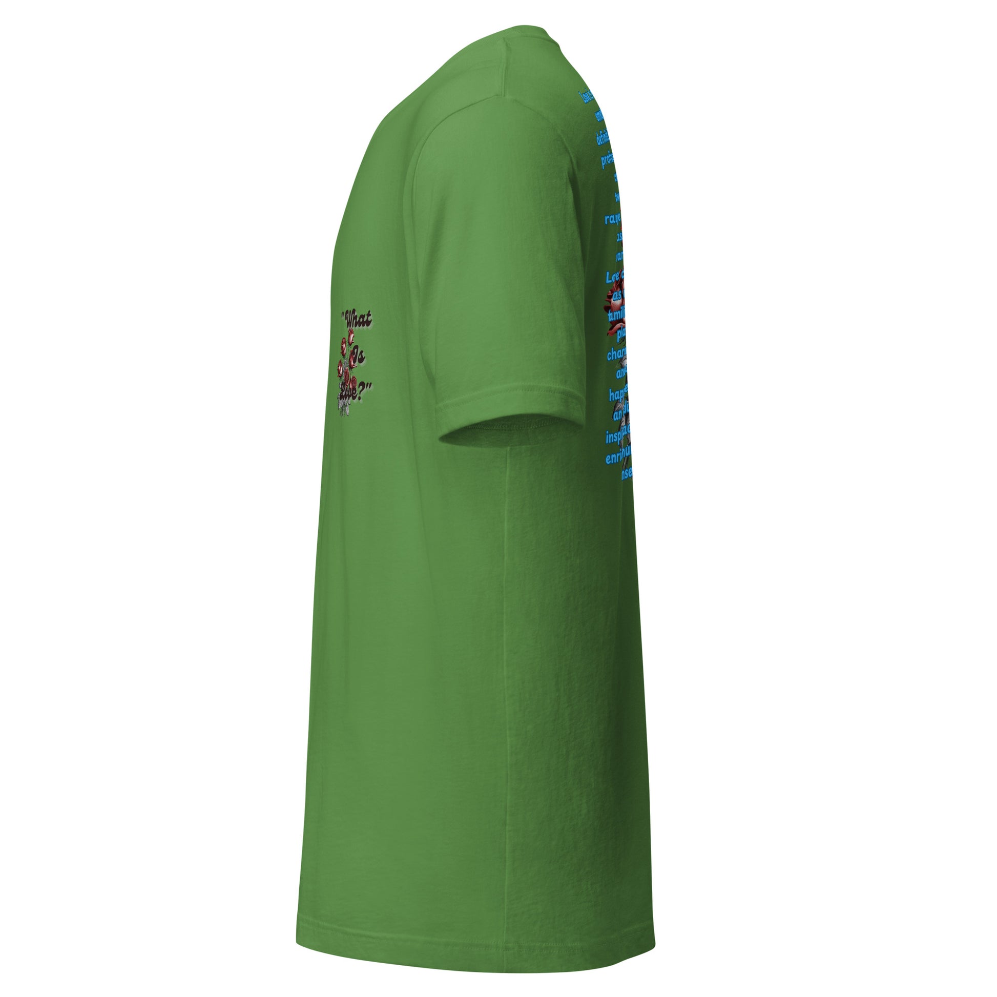 Divine reflection in fabric – Agape Seven’s What Is Love tee