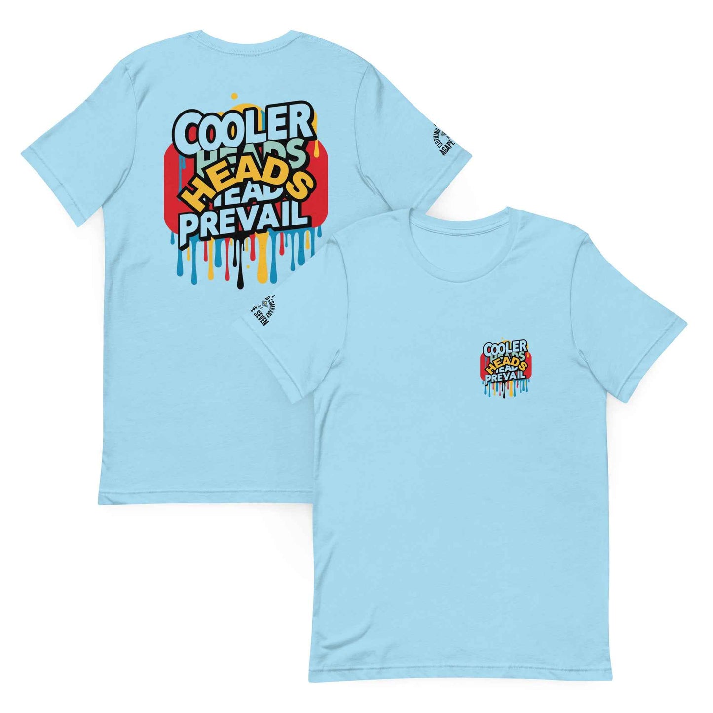 Cooler Headz Prevail by Agape Seven Clothing Company Unisex t shirt