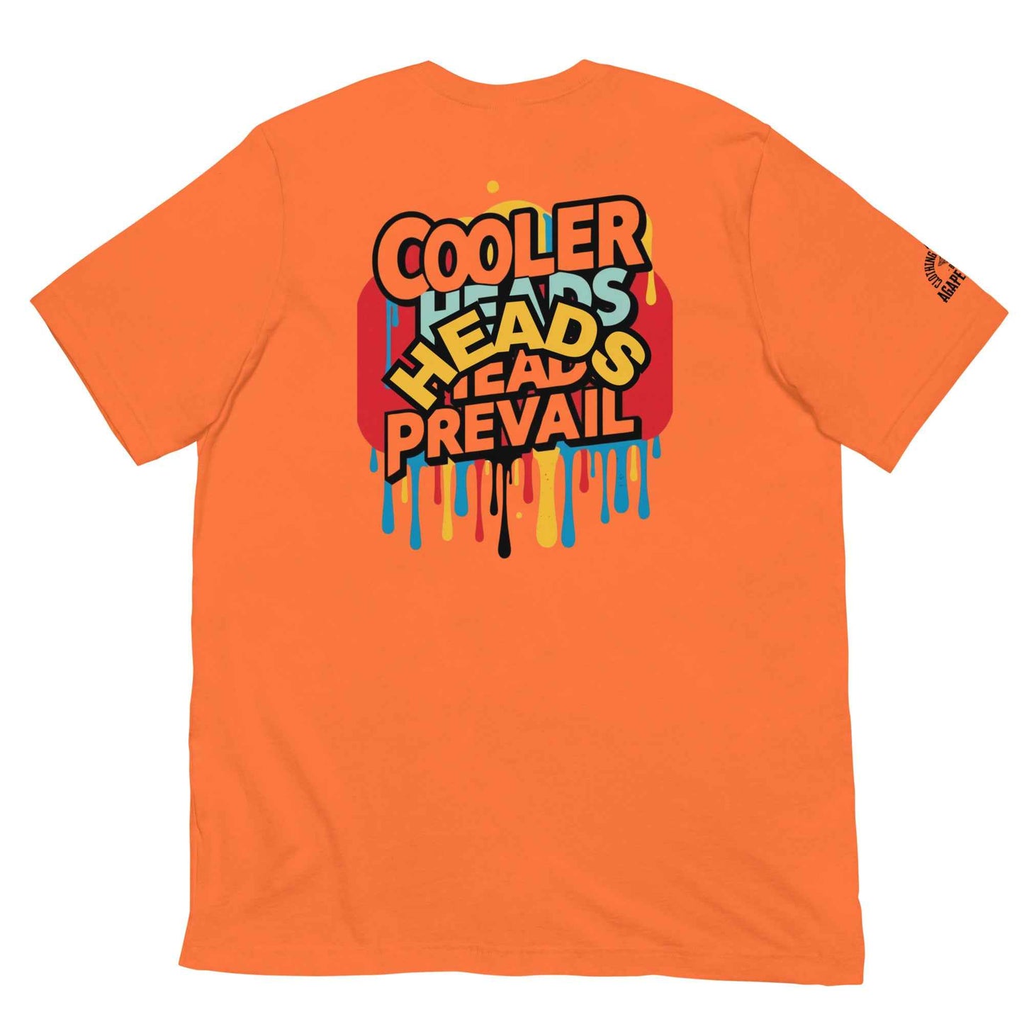Cooler Headz Prevail by Agape Seven Clothing Company Unisex t shirt