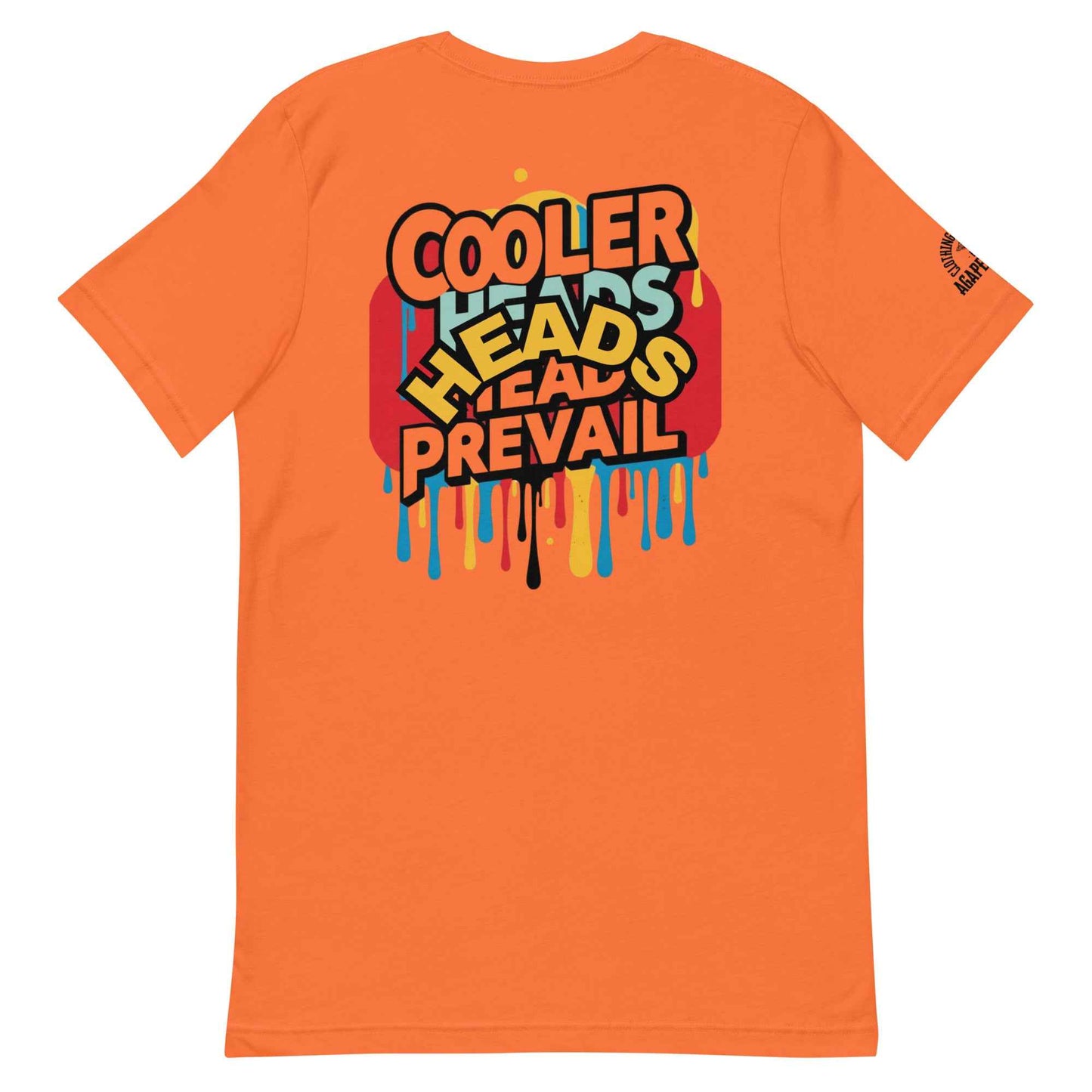 Cooler Headz Prevail by Agape Seven Clothing Company Unisex t shirt