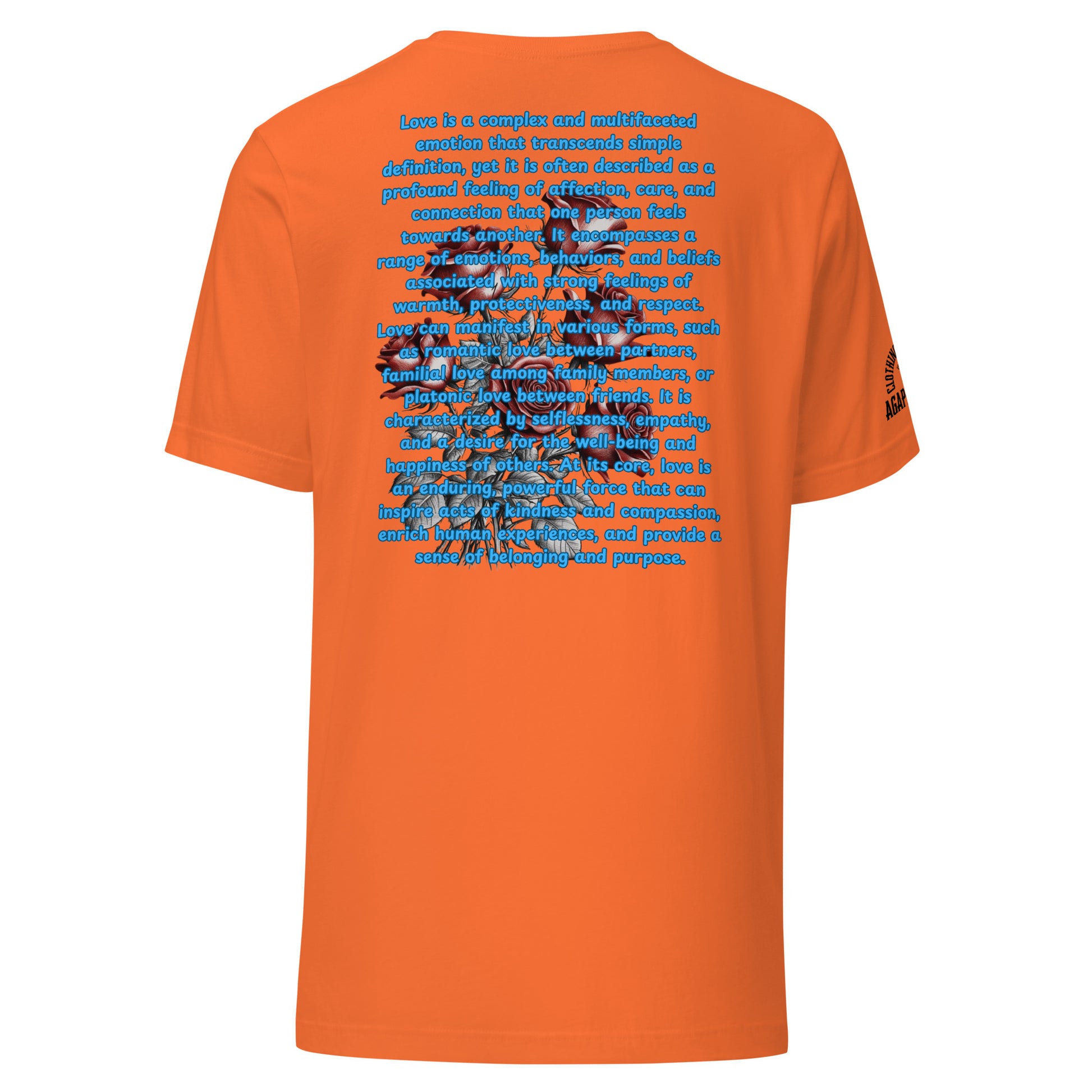 Divine reflection in fabric – Agape Seven’s What Is Love tee