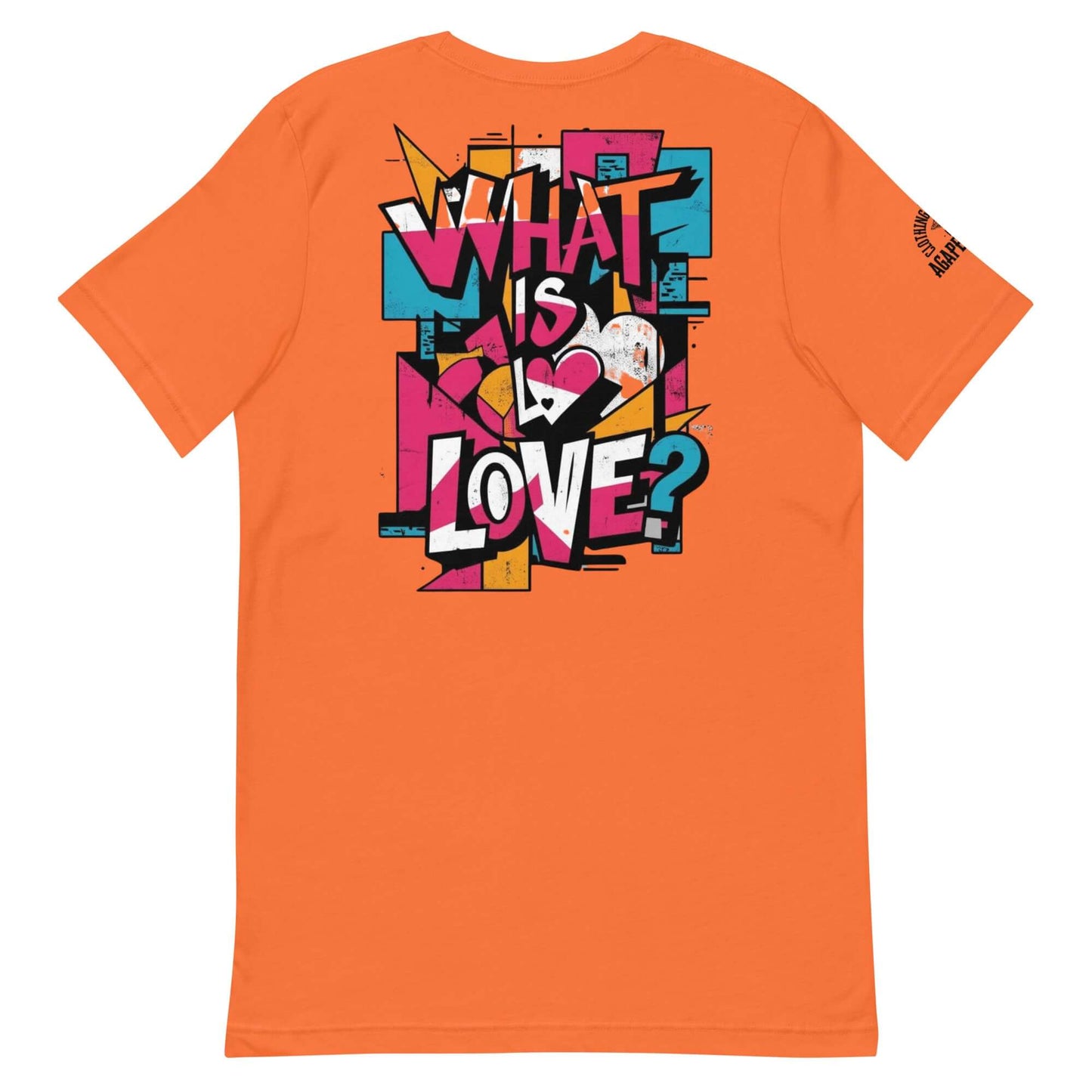 Divine reflection in fabric – Agape Seven’s What Is Love tee