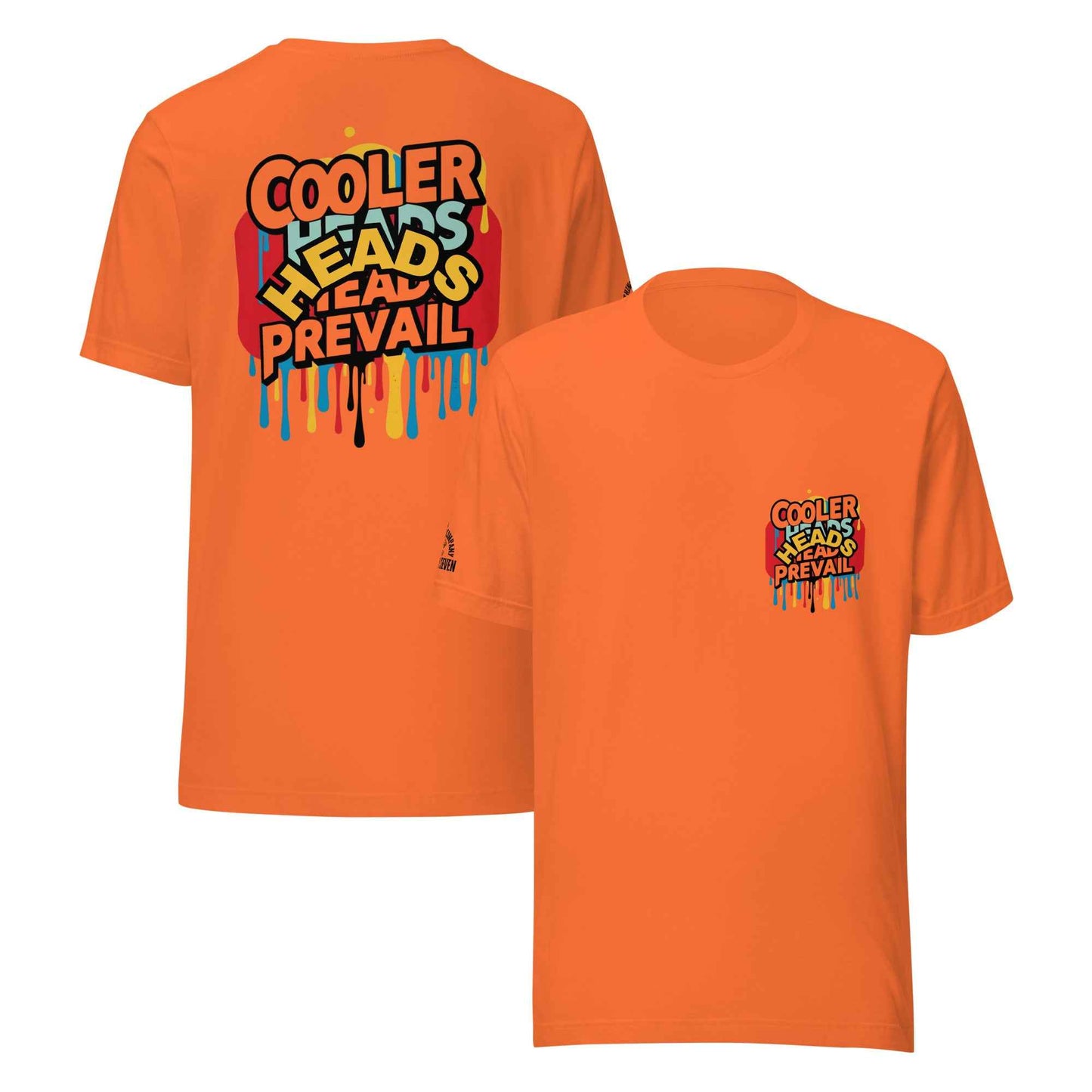 Cooler Headz Prevail by Agape Seven Clothing Company Unisex t shirt