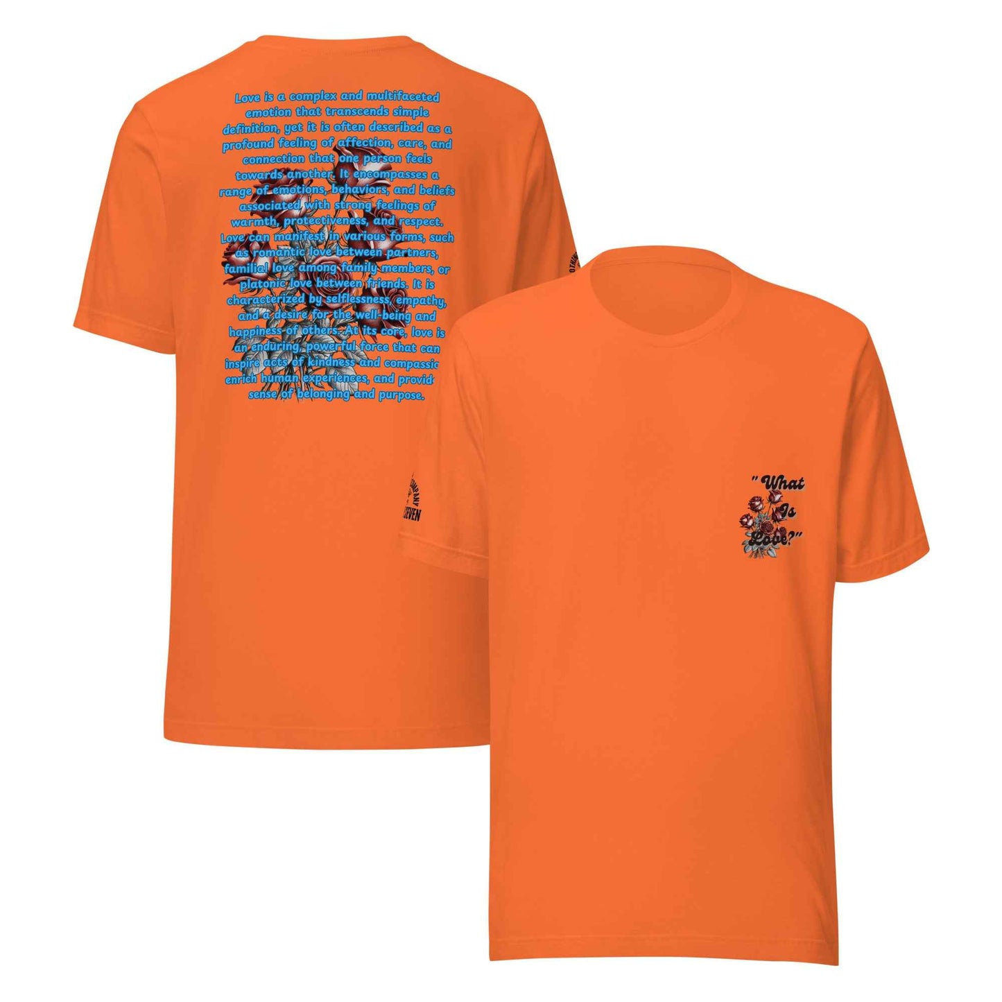 What is Love by Agape Seven Clothing Company Unisex T Shirt