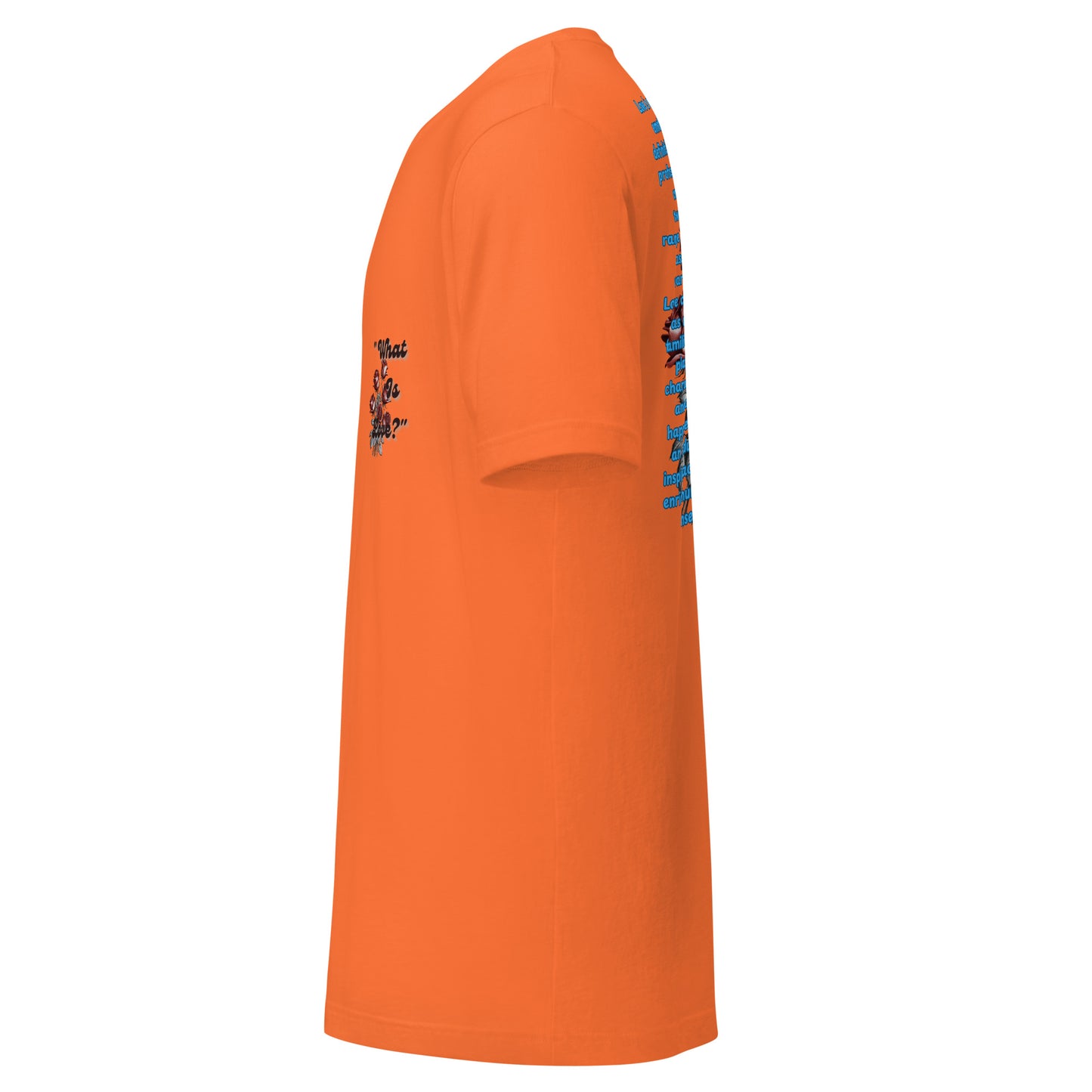 Divine reflection in fabric – Agape Seven’s What Is Love tee