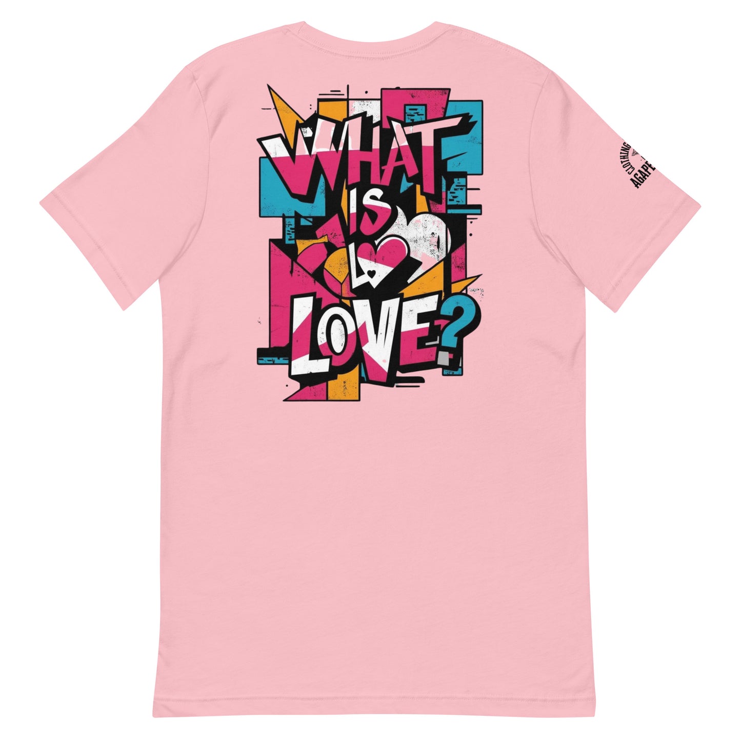 Divine reflection in fabric – Agape Seven’s What Is Love tee