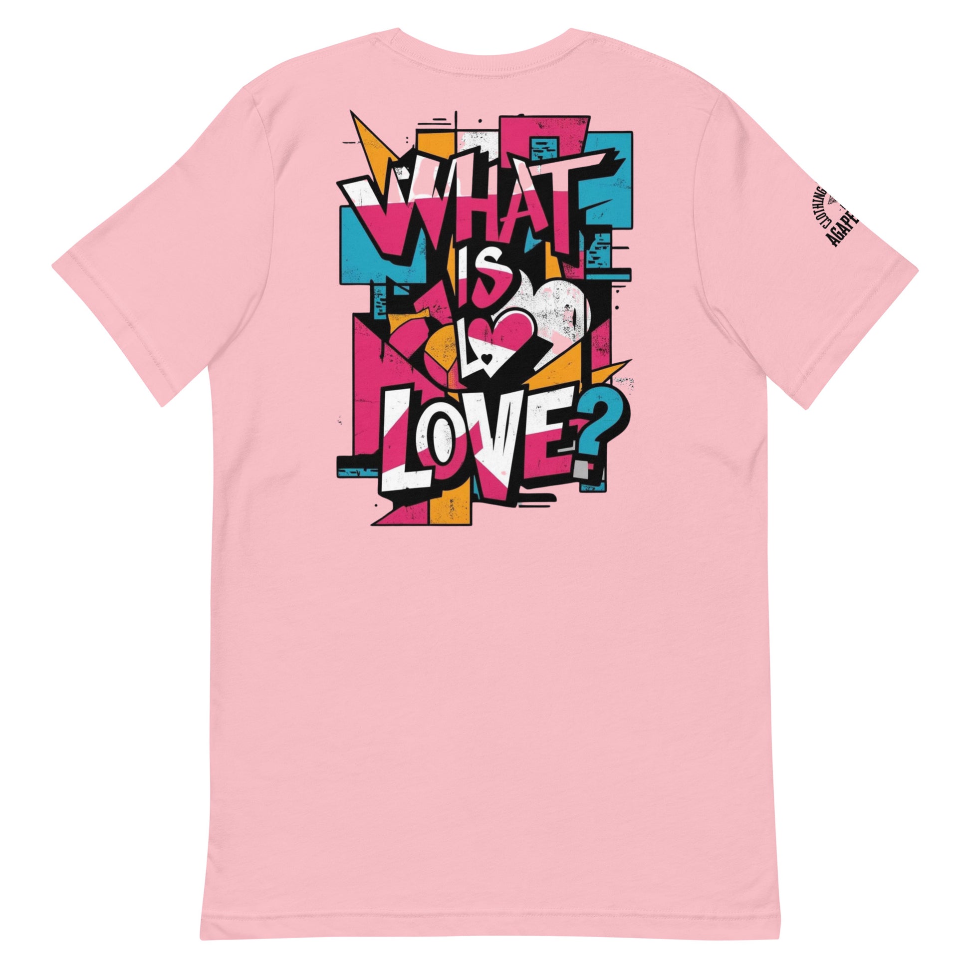 Divine reflection in fabric – Agape Seven’s What Is Love tee