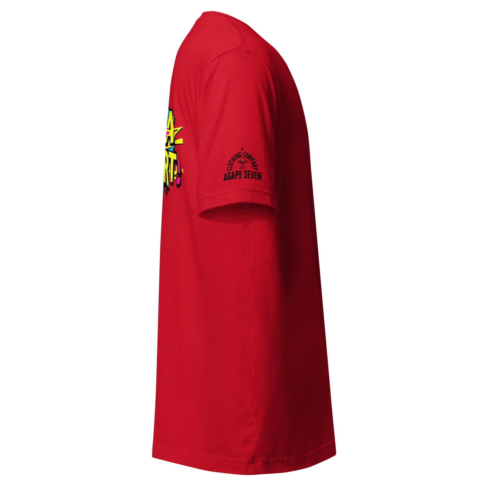 Bold words, clean fit – Agape Seven’s Put That On A Shirt