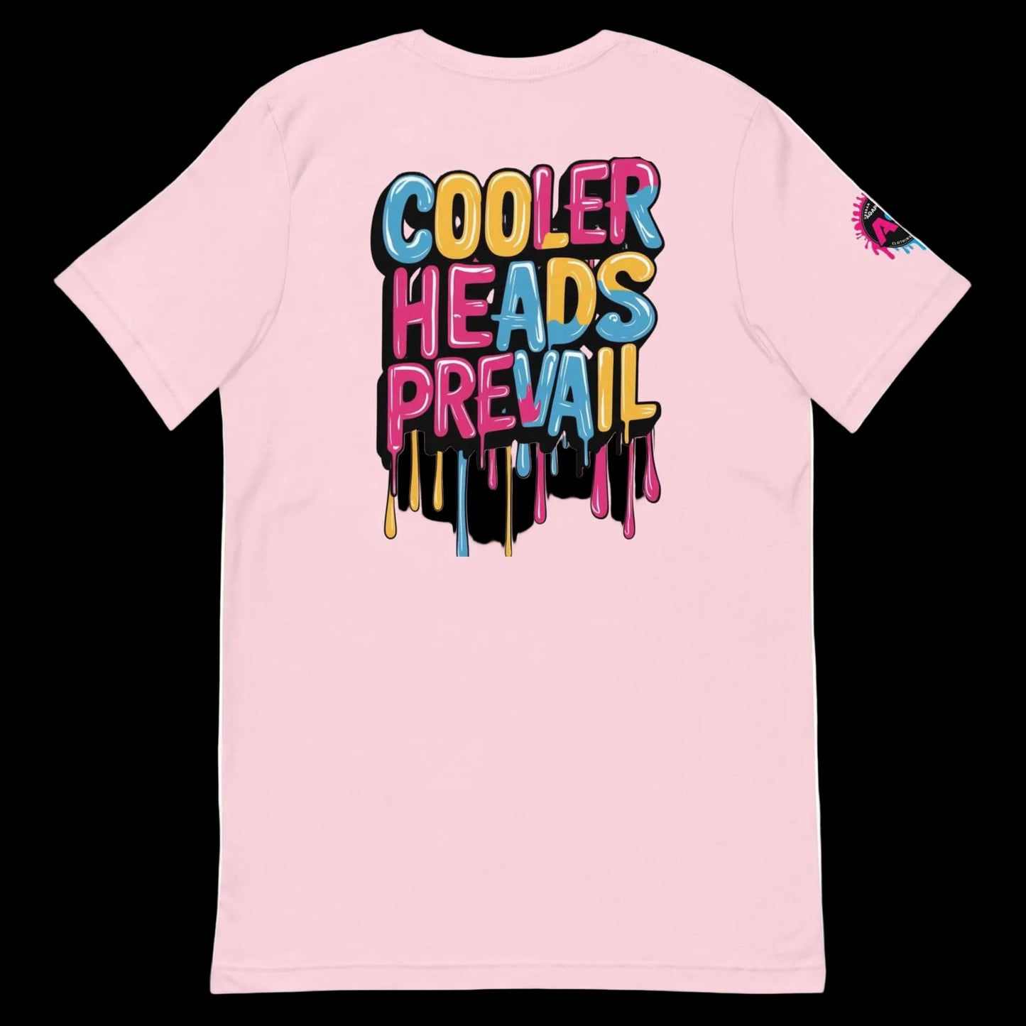 Stay cool in Agape Seven’s Cooler Heads Prevail graphic tee