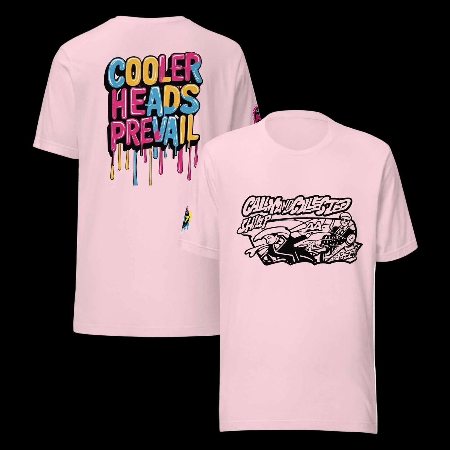 Cooler Heads Prevail T-shirt, custom drop from Agape Seven
