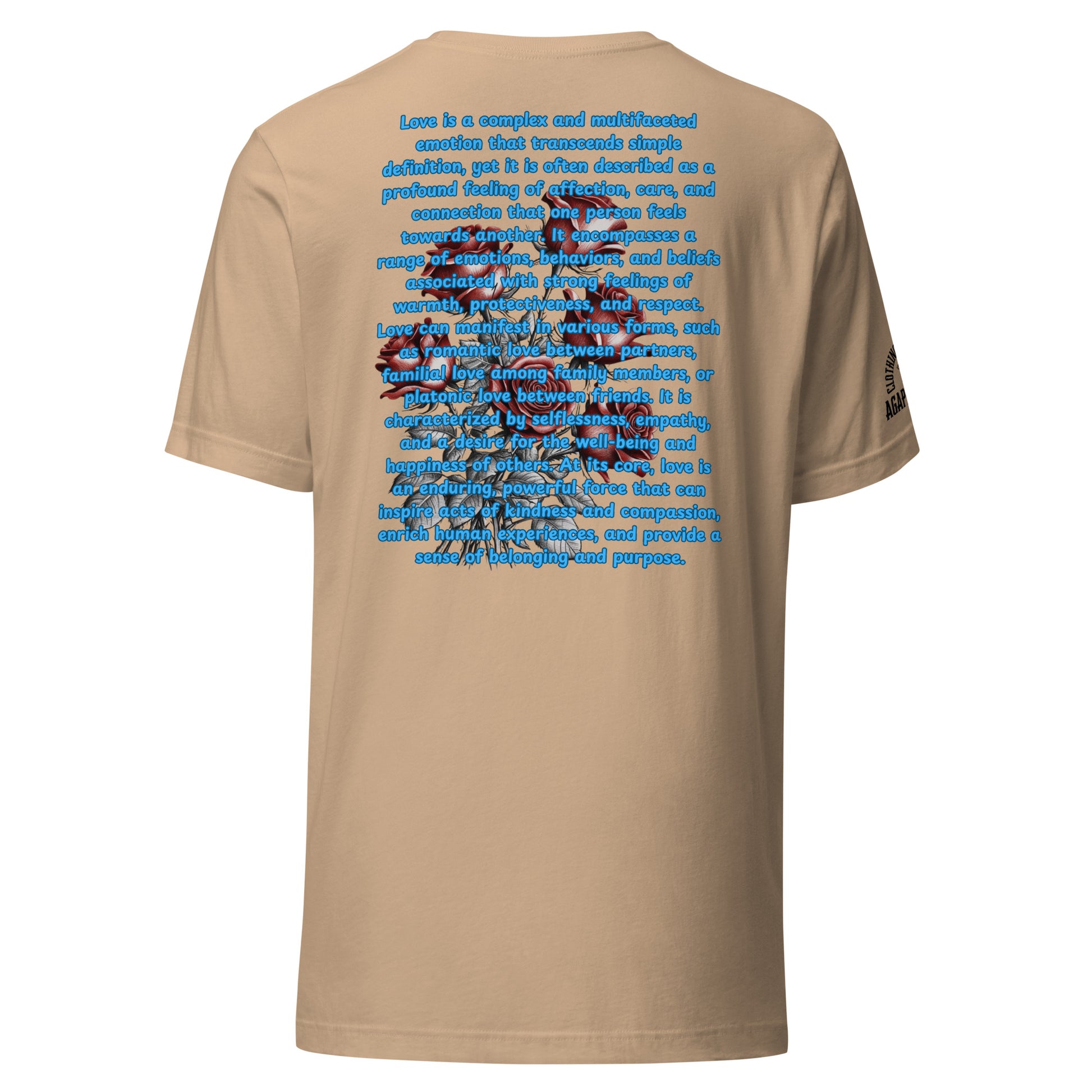 Divine reflection in fabric – Agape Seven’s What Is Love tee