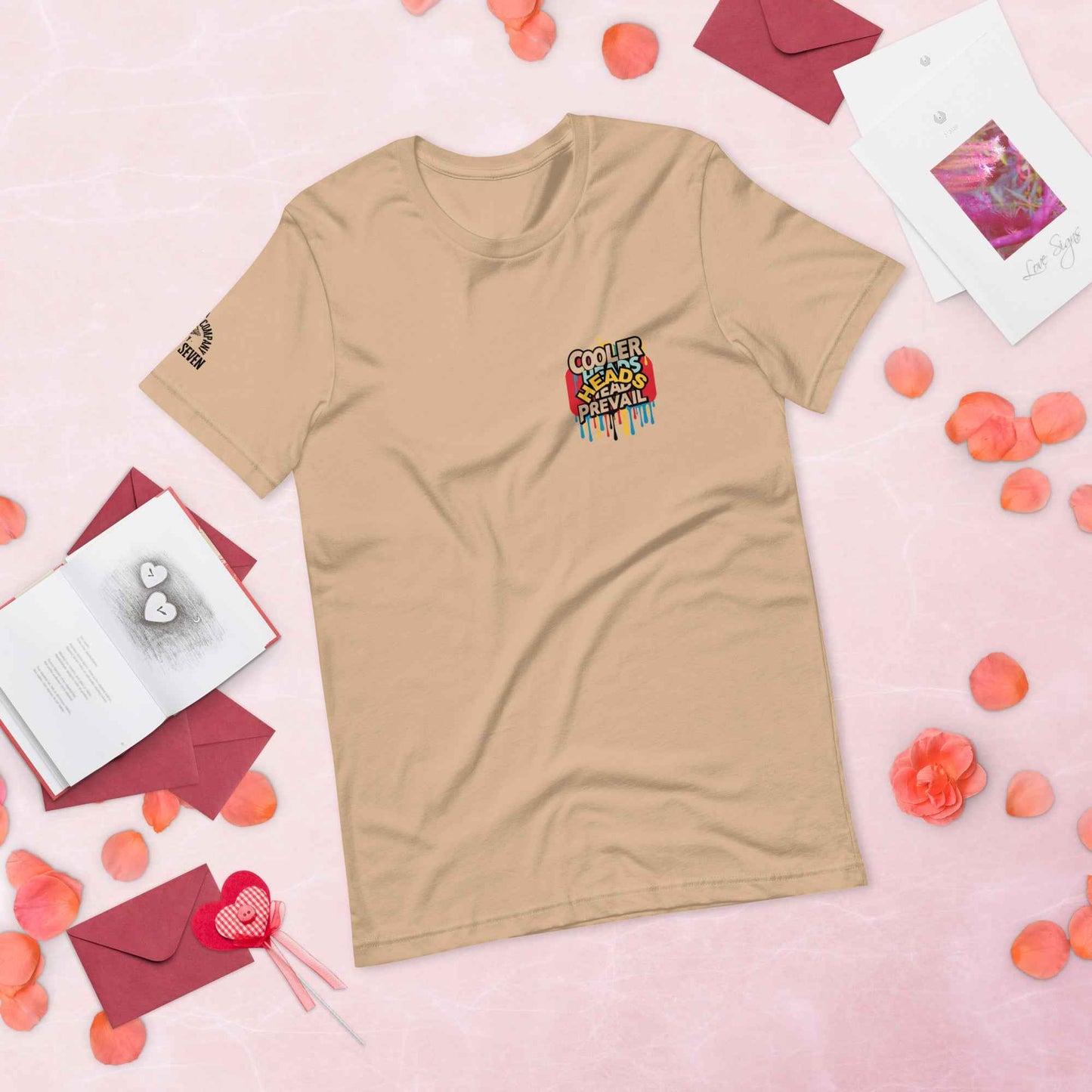 Cooler Headz Prevail by Agape Seven Clothing Company Unisex t shirt