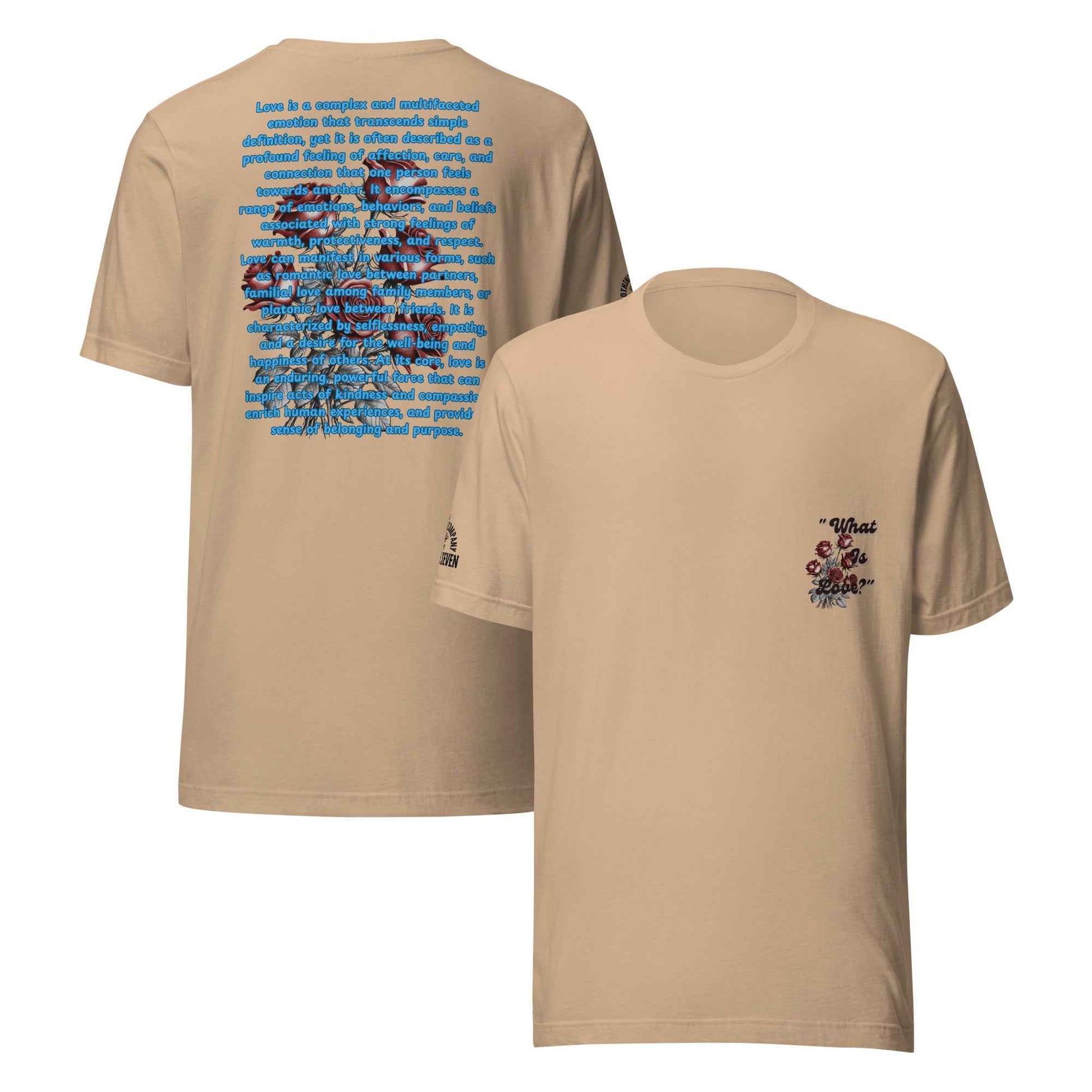 What is Love by Agape Seven Clothing Company Unisex T Shirt
