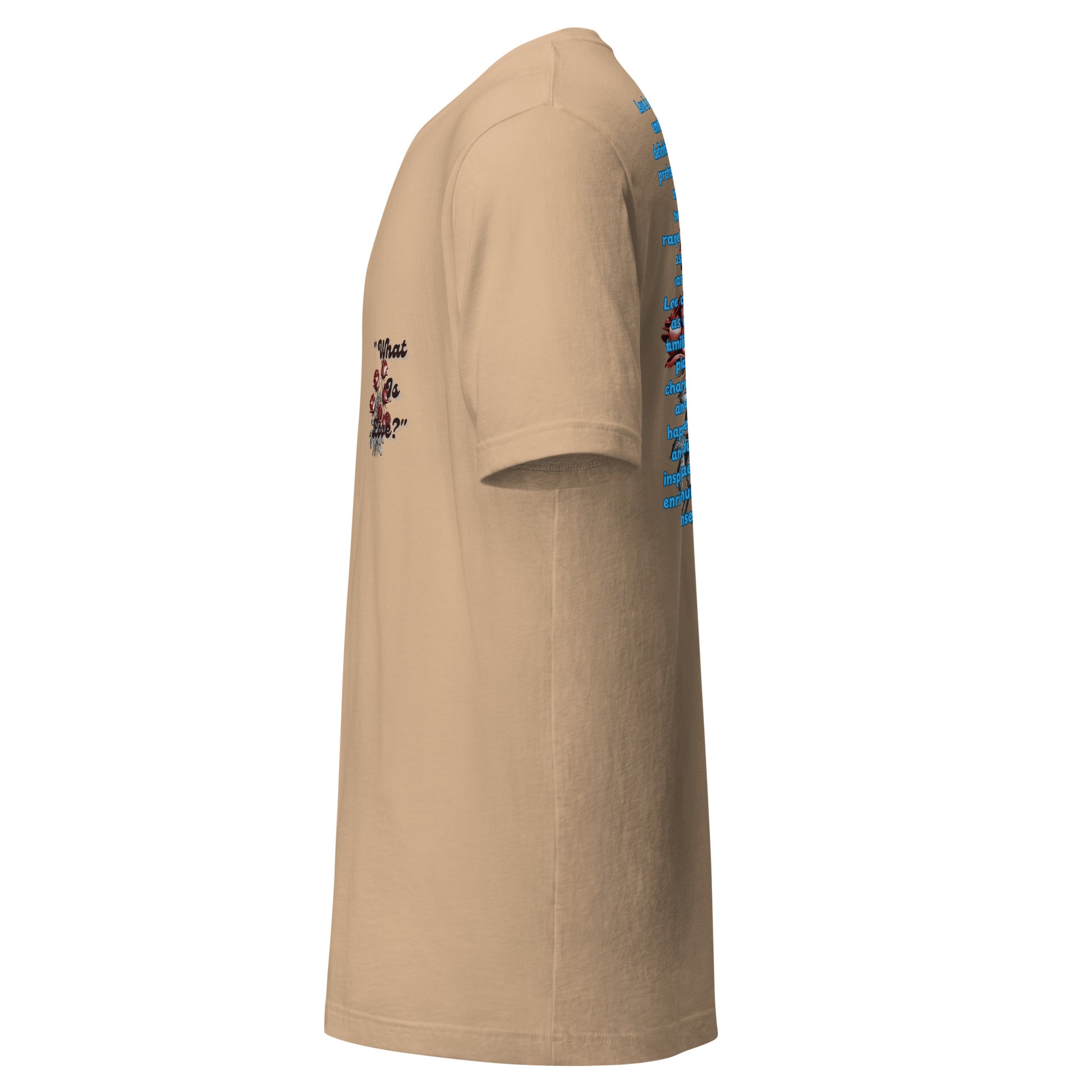 Divine reflection in fabric – Agape Seven’s What Is Love tee