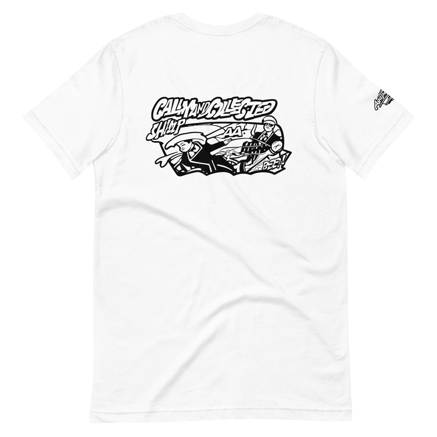 Bold calm in chaos – Cooler Heads Prevail T-shirt by Agape Seven