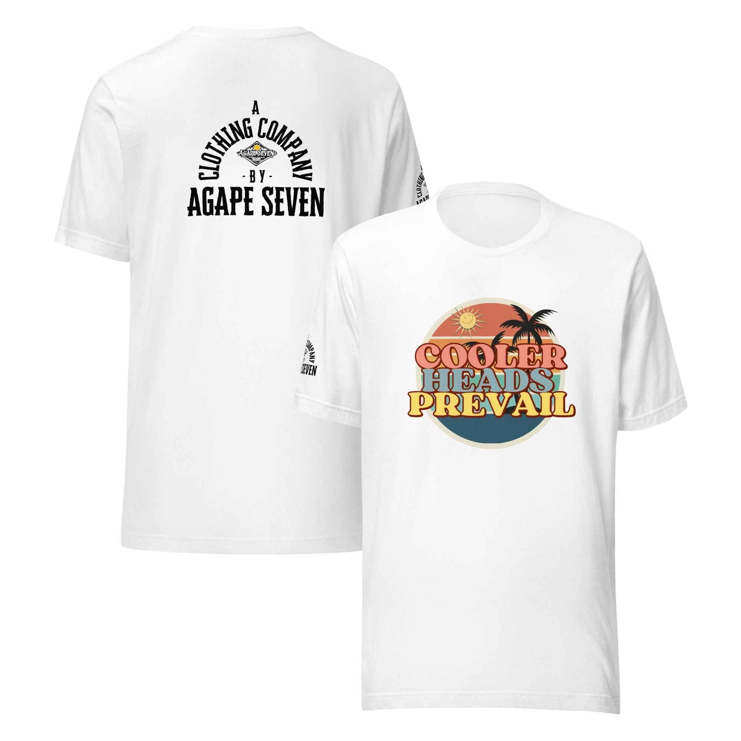 Cooler Heads Prevail by Agape Seven Clothing Company t shirt