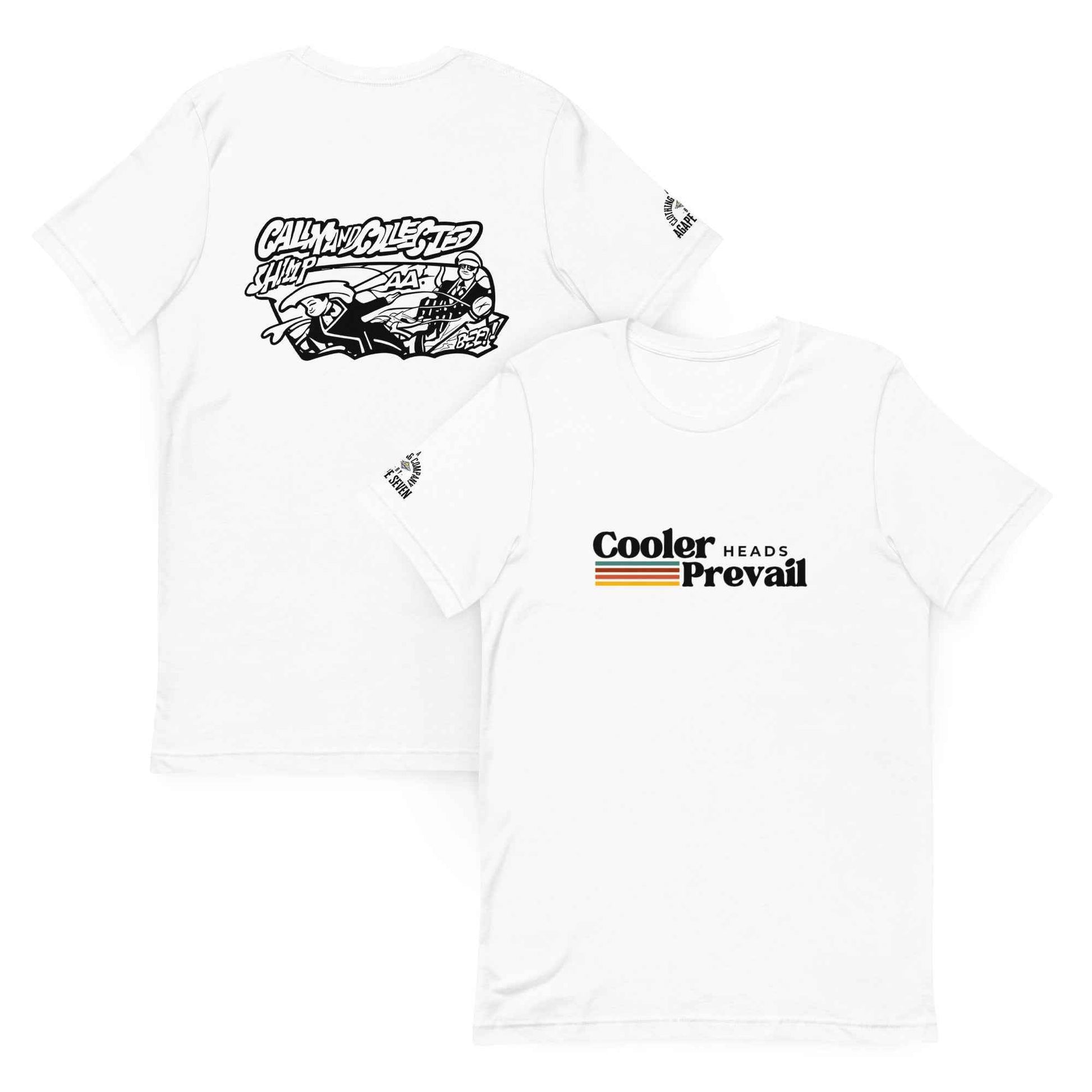 Cooler Headz Prevail by Agape Seven Clothing Company T Shirt