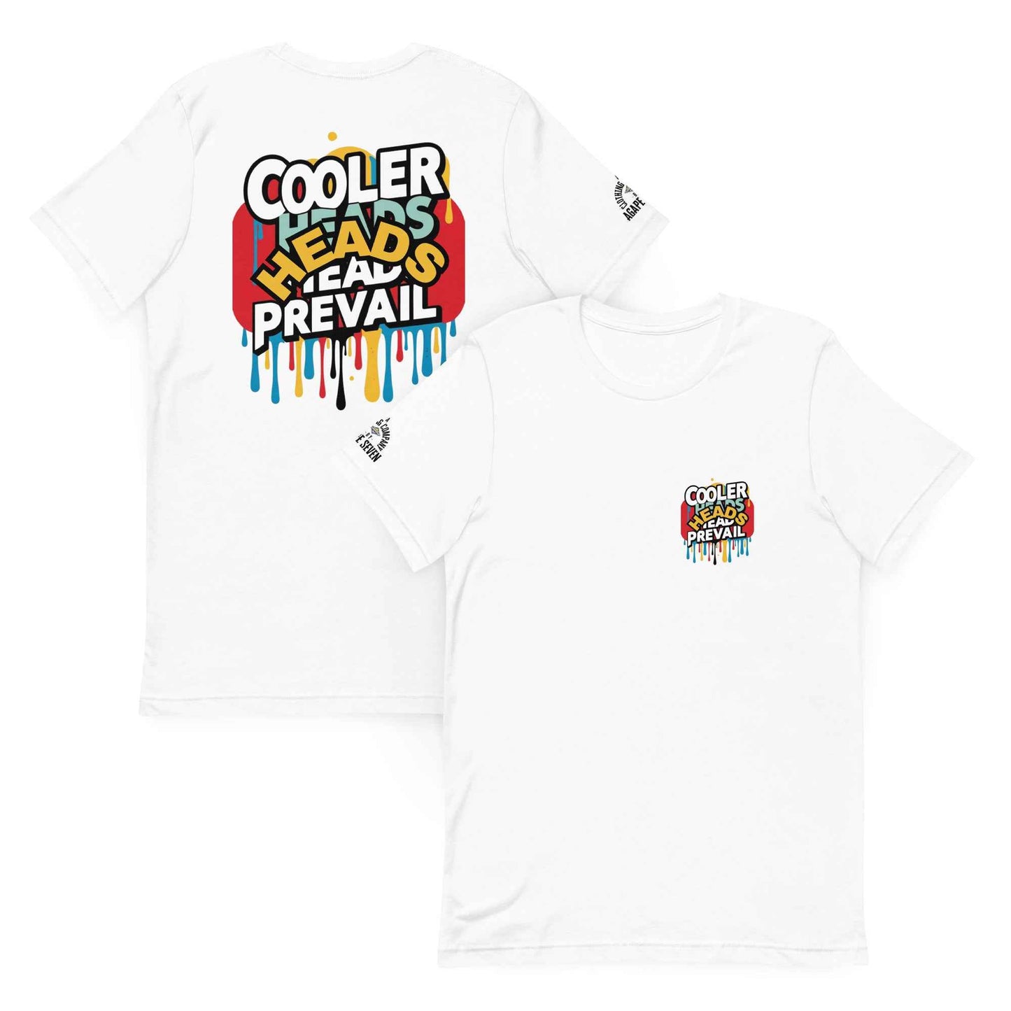 Cooler Headz Prevail by Agape Seven Clothing Company Unisex t shirt