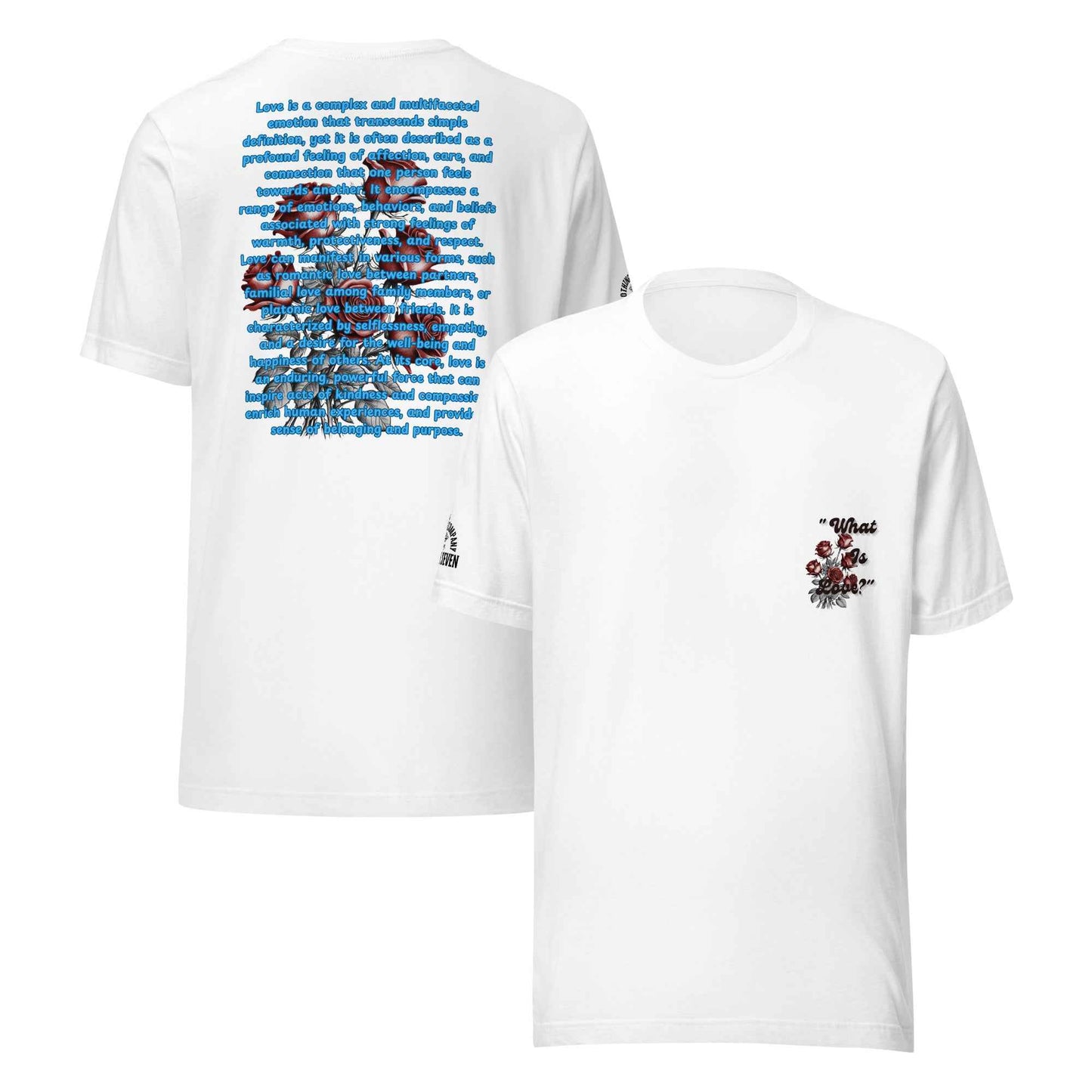 What is Love by Agape Seven Clothing Company Unisex T Shirt