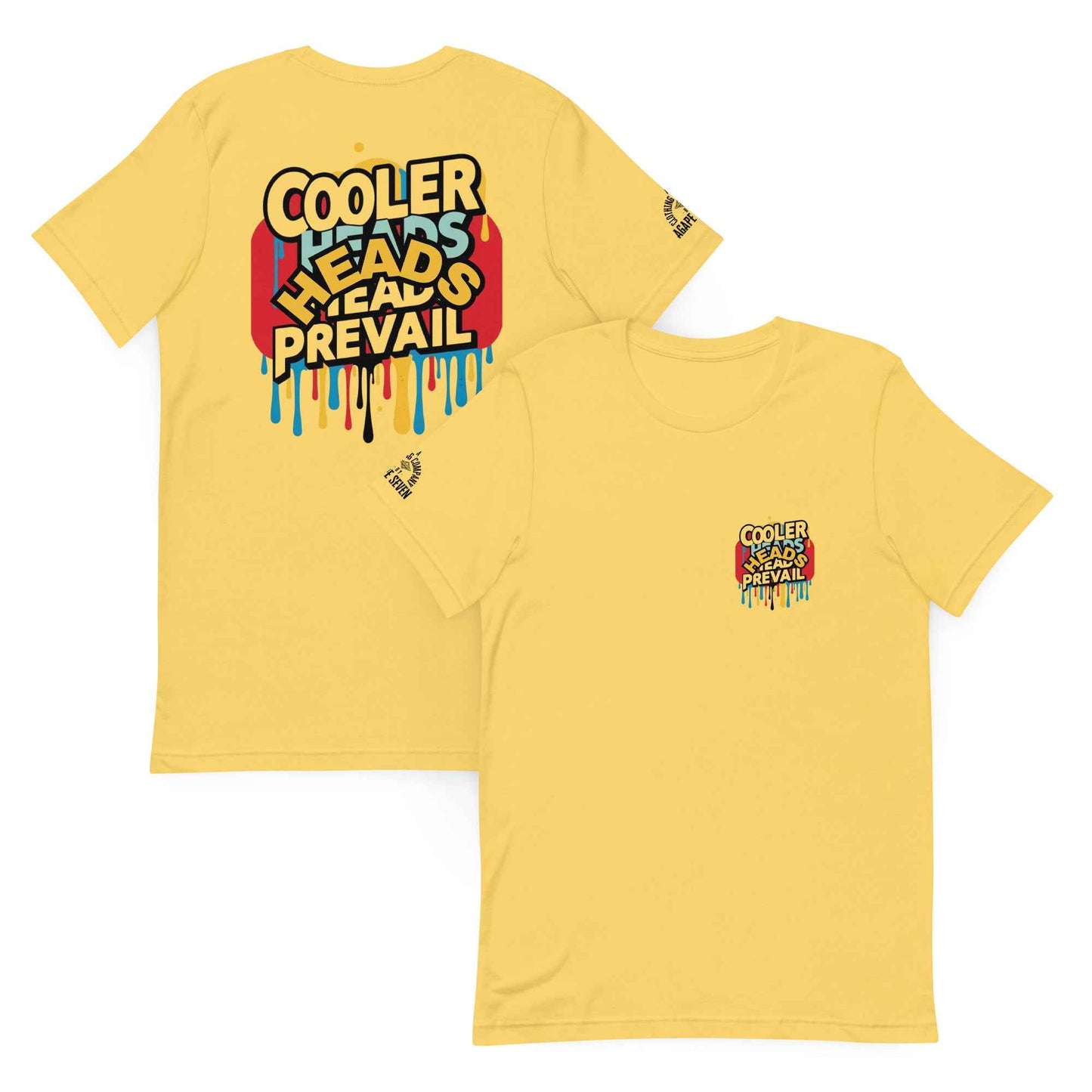 Cooler Headz Prevail by Agape Seven Clothing Company Unisex t shirt