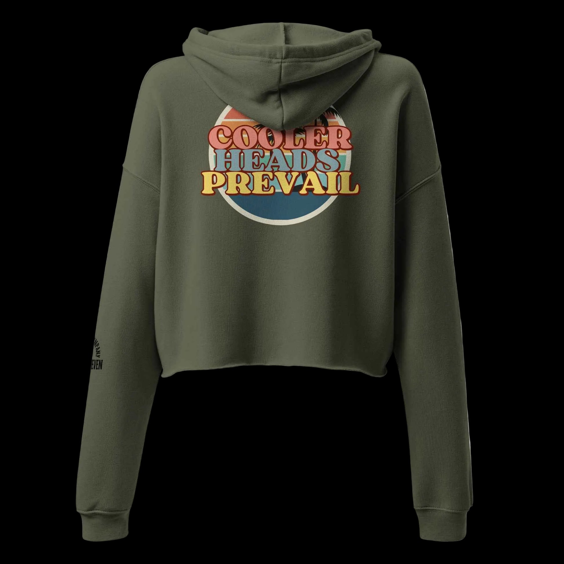Women's crop hoodie by Agape Seven Clothing
