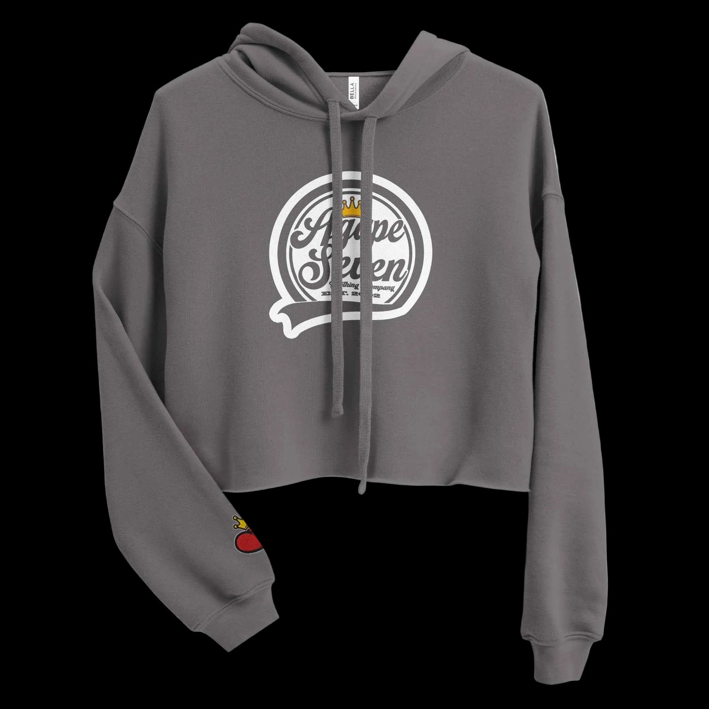 Cooler Heads Prevail women's Crop Hoodie